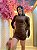 Vestido Elô Marrom - Imagem 1