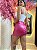 Saia Metalizada Rosa - Imagem 2