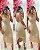 Vestido Fernanda Bege - Imagem 1