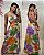 Vestido Micaele Flores Coloridas - Imagem 1