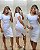 Vestido Manguinha Branco - Imagem 1