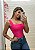 Body Alça Grossa Rosa - Imagem 1