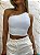 Cropped Alça Única Branco - Imagem 2