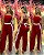 Macacão Colegial Vermelho - Imagem 1