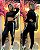 Conjunto Fitness Manga Longa Preto SVA - Imagem 1