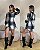 Vestido Xadrez Preto - Imagem 1