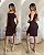 Vestido Aline Marrom - Imagem 1