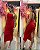 Vestido Zíper Vermelho - Imagem 1