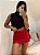 Short Saia Ingrid Vermelha - Imagem 1