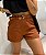 Short Cinto Marrom - Imagem 1