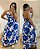 Vestido Emily Flores Azul - Imagem 1