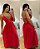 Vestido Lina Vermelho - Imagem 1