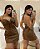 Vestido Fabi Marrom - Imagem 1