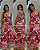 Vestido Hawai Estampa Rosa - Imagem 1
