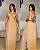 Vestido Elizandra Bege - Imagem 1