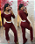 Conjunto Layne Vinho - Imagem 1