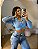 Cropped Amanda Azul - Imagem 1