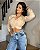 Cropped Amanda Bege - Imagem 1