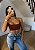 Cropped alcinha marrom - Imagem 1