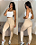 Legging bege - Imagem 1