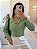 Cropped Camisa Verde - Imagem 1
