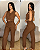 Conjunto Renata Marrom - Imagem 1
