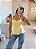 Blusa Peplum Amarelo - Imagem 1
