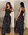 Vestido Julieta Poa Preto - Imagem 1