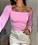 Cropped Molly Rosa - Imagem 2