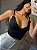 Cropped Lara Renda Preto - Imagem 1