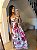 Vestido Yasmin Florido Rosa - Imagem 1