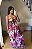 Vestido Isa Florido Rosa - Imagem 1