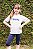 Camiseta Manga Curta Listra Branca - Imagem 3