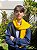 Cachecol Tricot Amarelo - Imagem 2