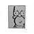 Quadro Decorativo Personalizado Homer Sério - Imagem 1
