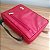 Bolsa Para Bíblia ou Livro Dalulus -Vermelho Caribe - Imagem 3