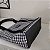 Bolsa De Praia Com Necessaire Tela Pied Poule - Imagem 5