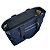 Bolsa Tote Grande Para Notebook Tweed Poá Azul Marinho - Imagem 4