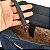 Bolsa Tote Grande Para Notebook Tweed Poá Azul Marinho - Imagem 10