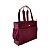 Bolsa Tote Grande - Bolsa Para Notebook Tweed Poá Marsala - Imagem 2
