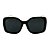 Oculos Sol Feminino com Proteção UV Original Kallblack SF8855 - Imagem 2