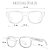 Óculos De Sol Masculino Feminino Linha Bambu Kallblack SU7026 - Imagem 5