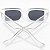 Óculos de Sol Feminino Kallblack Transparente - Imagem 5