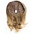 Aplique Ondulado Médio Hairdo 45cm Dourado Com Californianas - Imagem 4