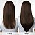 Aplique Liso Longo Hairdo 63cm Chocolate - Imagem 2