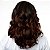Aplique Ondulado Hairdo 45cm Chocolate Com Mechas Cobre - Imagem 1