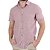 Camisa de Linho Slim Fit Vermelho - Imagem 1