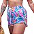 Short Feminino Estampado Barcos Rosa - Imagem 3