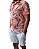 Camisa Masculina Estampada Tropical Rosa - Imagem 1