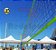 Rede FUTEVÔLEI Oficial faixas coloridas - 1,00 x 9,50 metros - Imagem 6